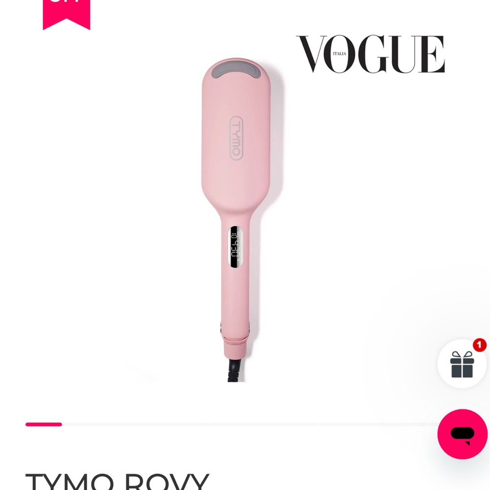 TYMO Pink Hair Rovy large for long hair